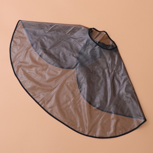 Short makeup cape bib - bib, black