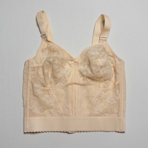 Vintage 1950 bustier nude - bustier,