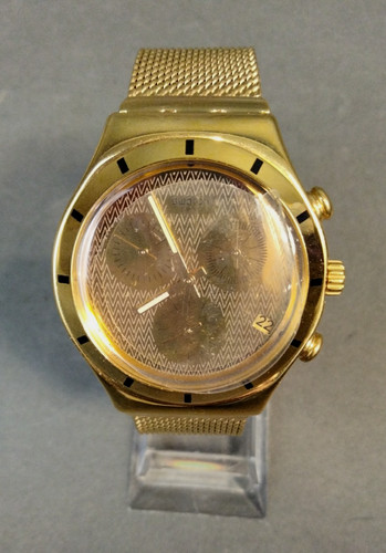 Swatch irony chrono golden - irony, 'golden