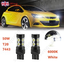 For Vauxhall Astra J Inc Gtc & Vxr 50W W21/5W Daytime Running DRL Sidelight Bulb