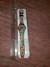 SWATCH SPECIAL ART  FIRED SNAKE BY ARTIST TIN  TIN  SUOZ151  NEW