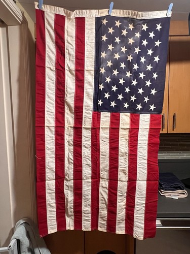 American flag fifty stars - american,