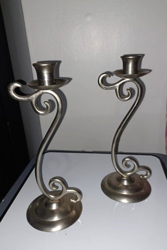 Pair vintage chrome - pair,