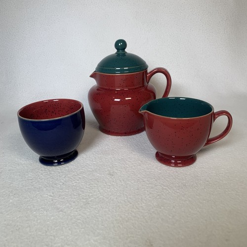 Denby harlequin stoneware - denby, tea