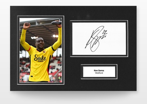 Ken sema signed 12x8 - signed, photo