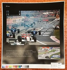 F1 Memorabilia Photo Prints Formula 1 Racing Senna No 612 21”x21” -7