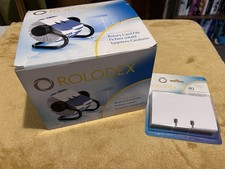Rolodex 66704 New Genuine Boxed With Extra Cards Card File Black 500 Cards Plus 