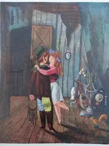 Raymond peynet the dog - raymond, color