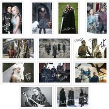 GAME OF THRONES JobLot Bulk Set Autograph Signed PHOTO Prints Gift Season 1-8