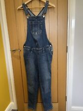 Primark Maternity Denim Dungarees Blue Size 8 