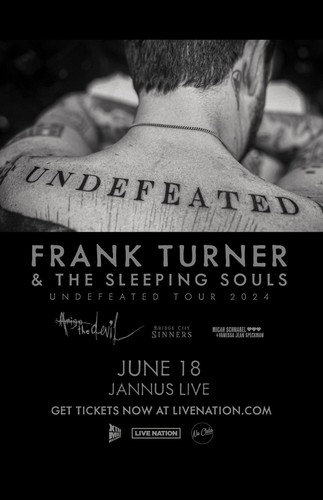 Frank turner jannus live - frank,