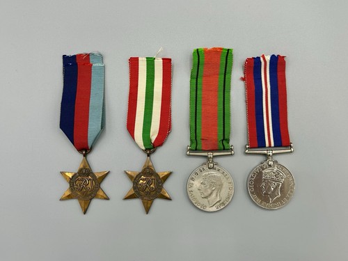 Ww2 british medal group - ww2,