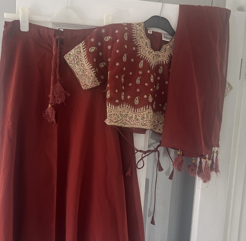 Baraat lehenga girls size - baraat, lehenga.