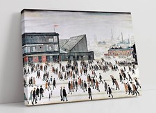 LS LOWRY, GOING TO THE MATCH-