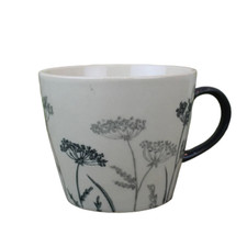 Grey Ceramic Cow Parsley Mug