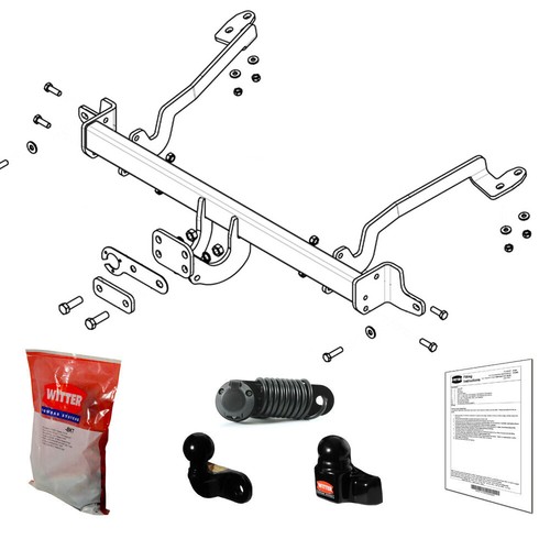 Witter towbar for vauxhall - towbar,