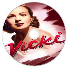 Vicki (1953) Public Domain Film Supplied On DVD Free UK Postage