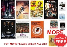 Classic Film, Movie Poster Prints in sizes A0-A1-A2-A3-A4-A5-A6-MAXI - CLS 2