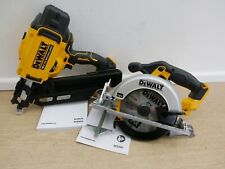 DeWALT DCN930 18v 1st fix framing nailer nail gun + DCS391 circ saw bare units
