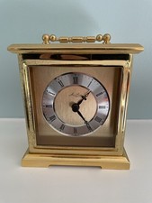 Jean Louis Gold Plated Mantel Clock