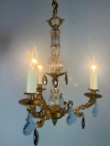 French arm gilt brass - 3,