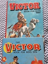 2 x Victor Book for Boys 1974