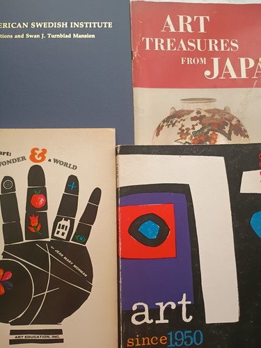 Art museum vintage - vintage, catalogs