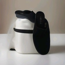 BARGAIN listed@€52.00  Rohde Farun Women's Black Slippers, Size 8 UK,unworn