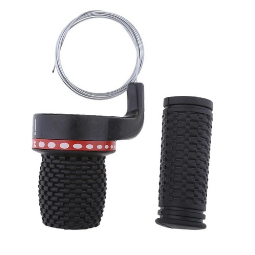 Black tiller throttle - black,