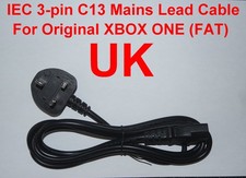 IEC 3-pin C13 Mains Lead Cable