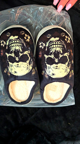 Women black cream skull - women’s,