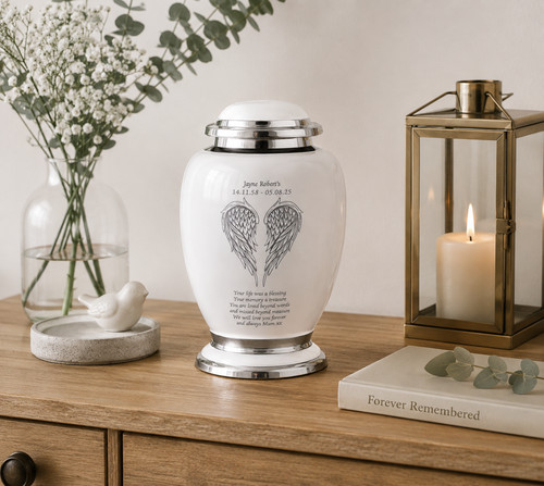 Large cremation ashes urn - urn, for