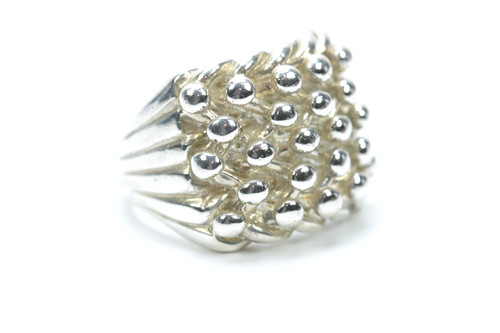 925 sterling chunky keeper - 925,
