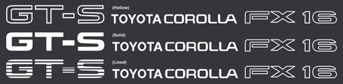 Toyota corolla fx - corolla, 16