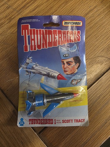 Matchbox card thunderbirds - on,