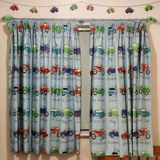 Boys room car - boys, curtains