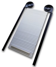Silver Tambour Door Motorhome