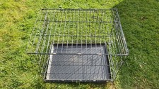 Savic dog crate, medium 80cm X 55cm X 60cm high.