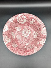 Burleigh RED Victorian Chintz Serving Bowl - 21.5cm x 7cm