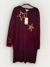 MONSOON Plum Burgundy Cotton