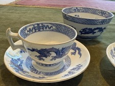 Booths Blue Dragon Cups &