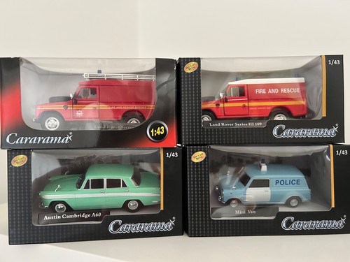 Cararama 43 scale - x4,