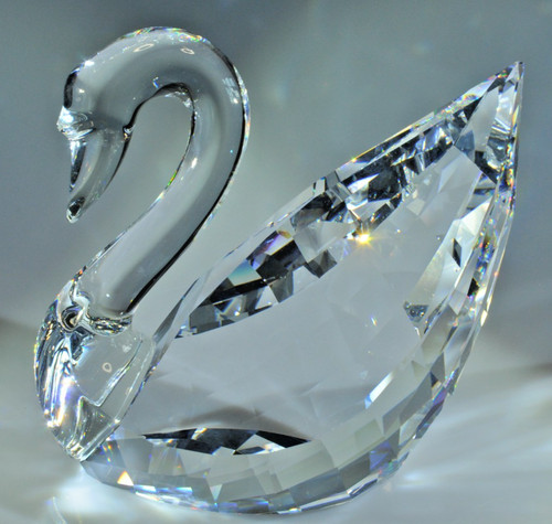 Swarovski crystal giant swan - crystal,