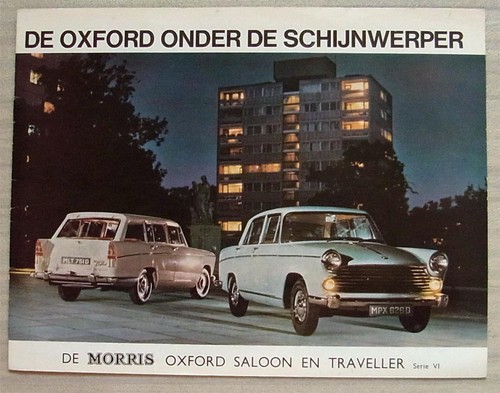 Morris oxford series saloon - morris, vi