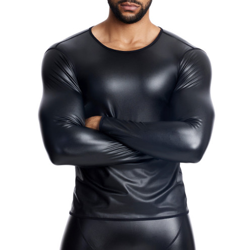 Men round neck - long, sleeve