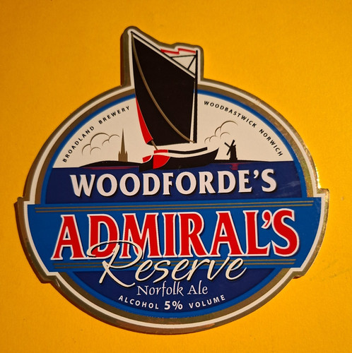 Woodforde brewery admiral s - woodforde's,