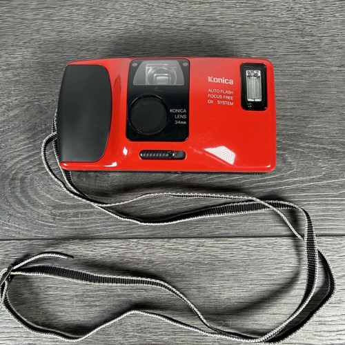 Vintage film camera konica - film,