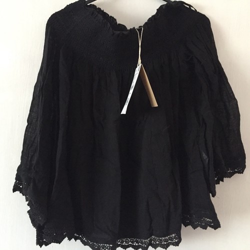 Zara black top size small - zara,