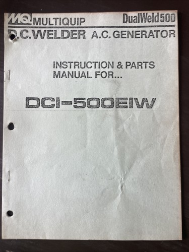 Power multiquip dci - mq,