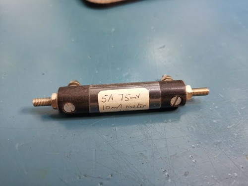 Current shunt resistor 75ma - shunt,